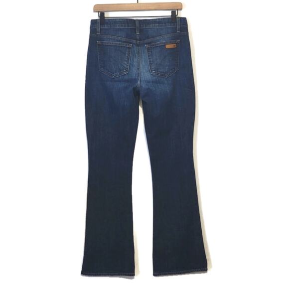 JOE'S Jeans Visionaire Flare Denim Jean Stephanie Dark Wash Mid Rise Stretch 28 - Picture 6 of 13